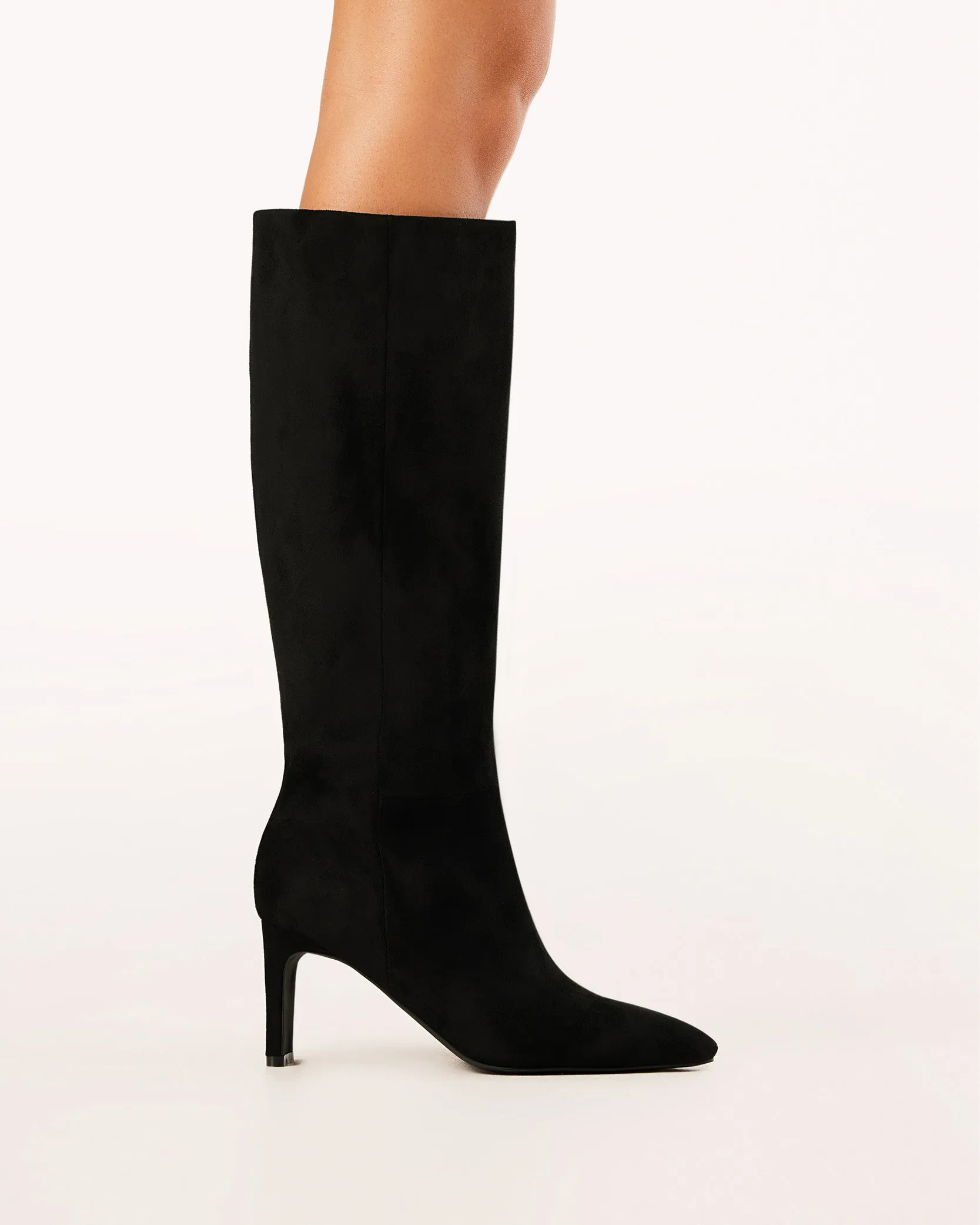 ANTOINETTE  - BLACK SUEDE