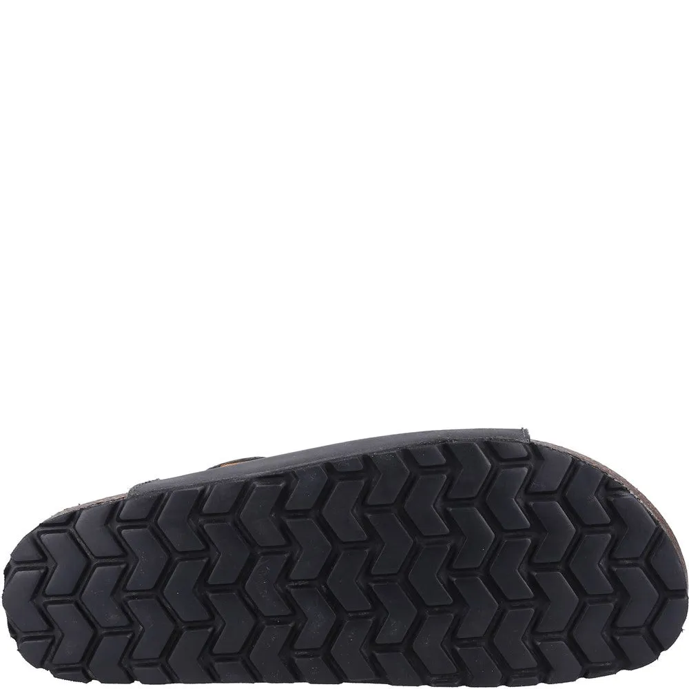 Black Nash Slider Sandals