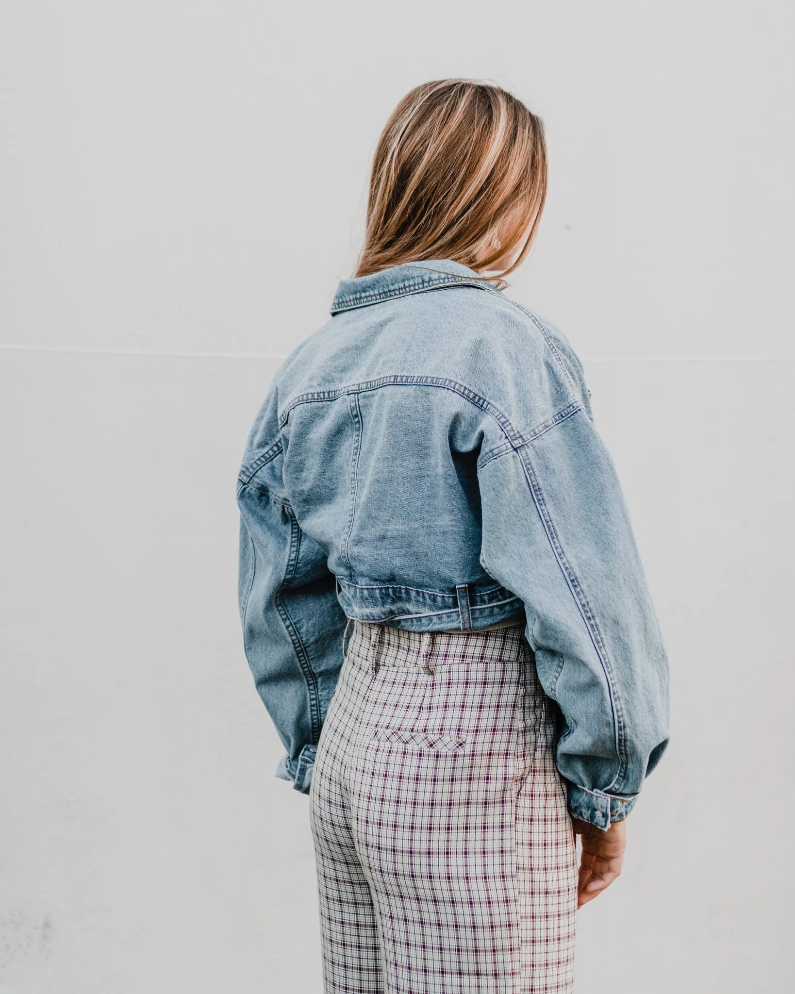 Brown Striped Pants