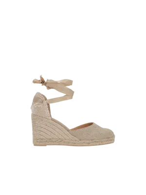 Carina Lurex Canvas Espadrilles