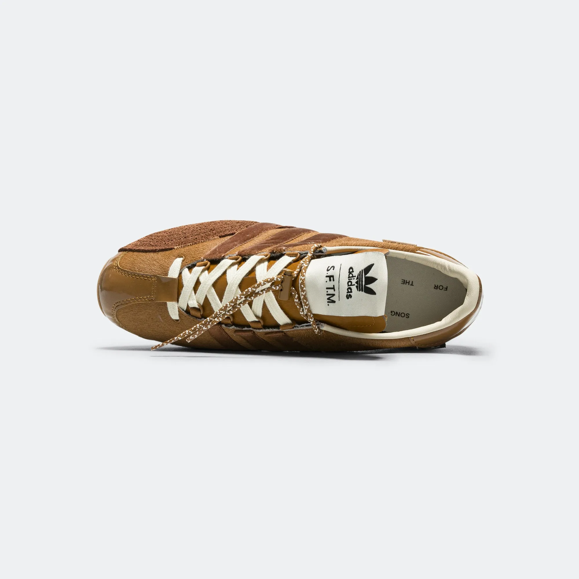 Country OG x SFTM - Bronze Strata/Wild Brown-Crew White