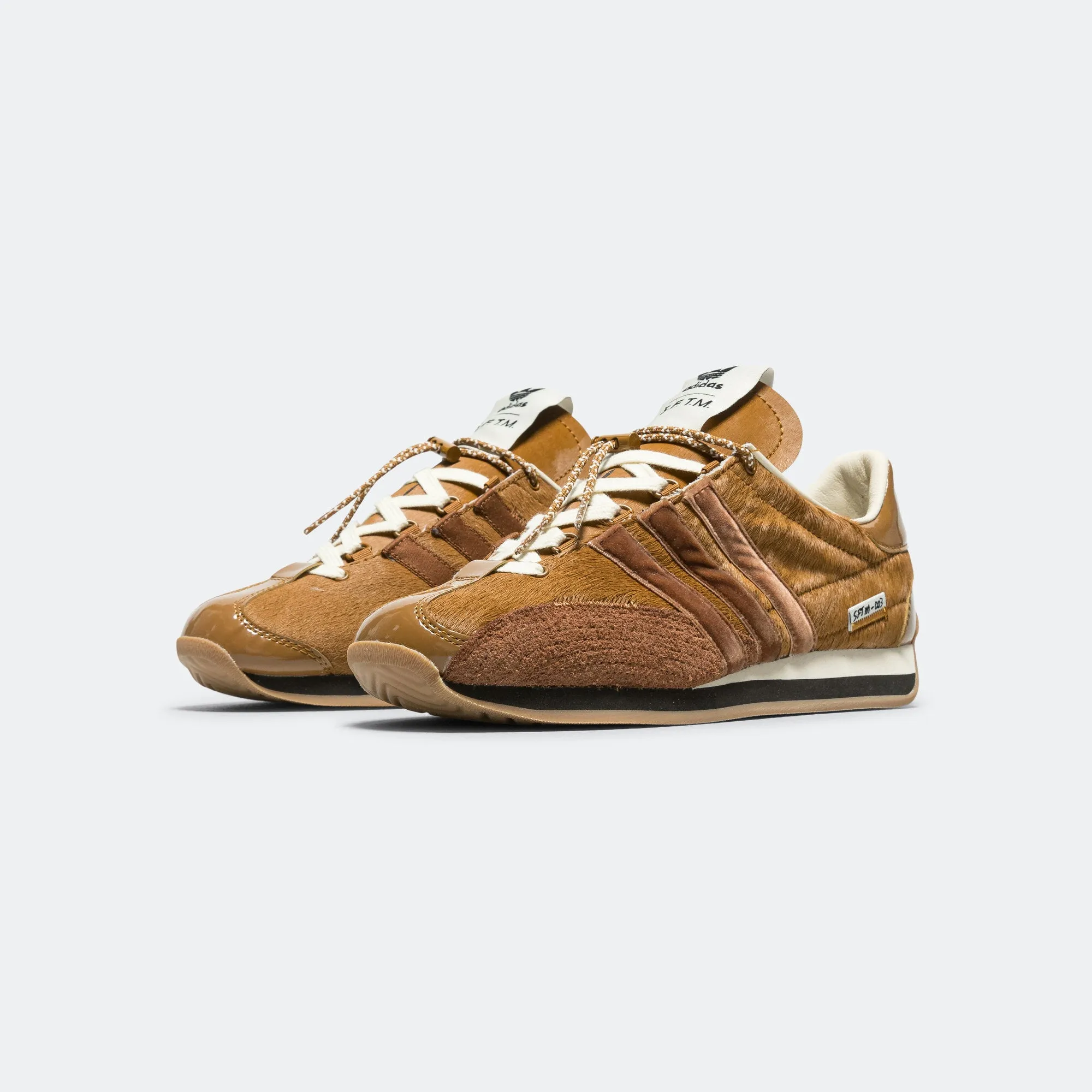 Country OG x SFTM - Bronze Strata/Wild Brown-Crew White