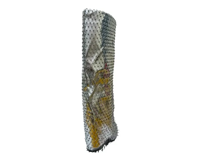 Fold Over Kneel High Diamante Fishnet Boots