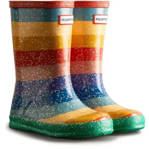 Hunter Original First Classic Rainbow Giant Glitter Boot