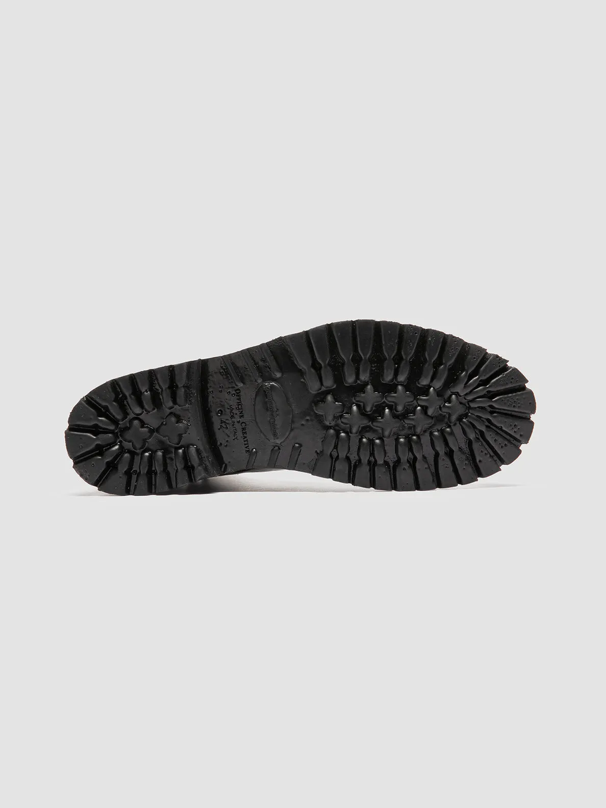 IKONIC 007 - Black Leather zip boot