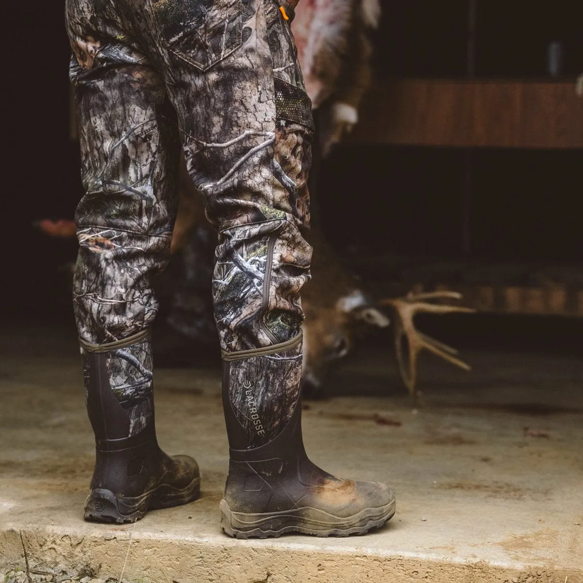 LaCrosse Men's Alpha Agility Field Mossy Oak Work Boot 336882
