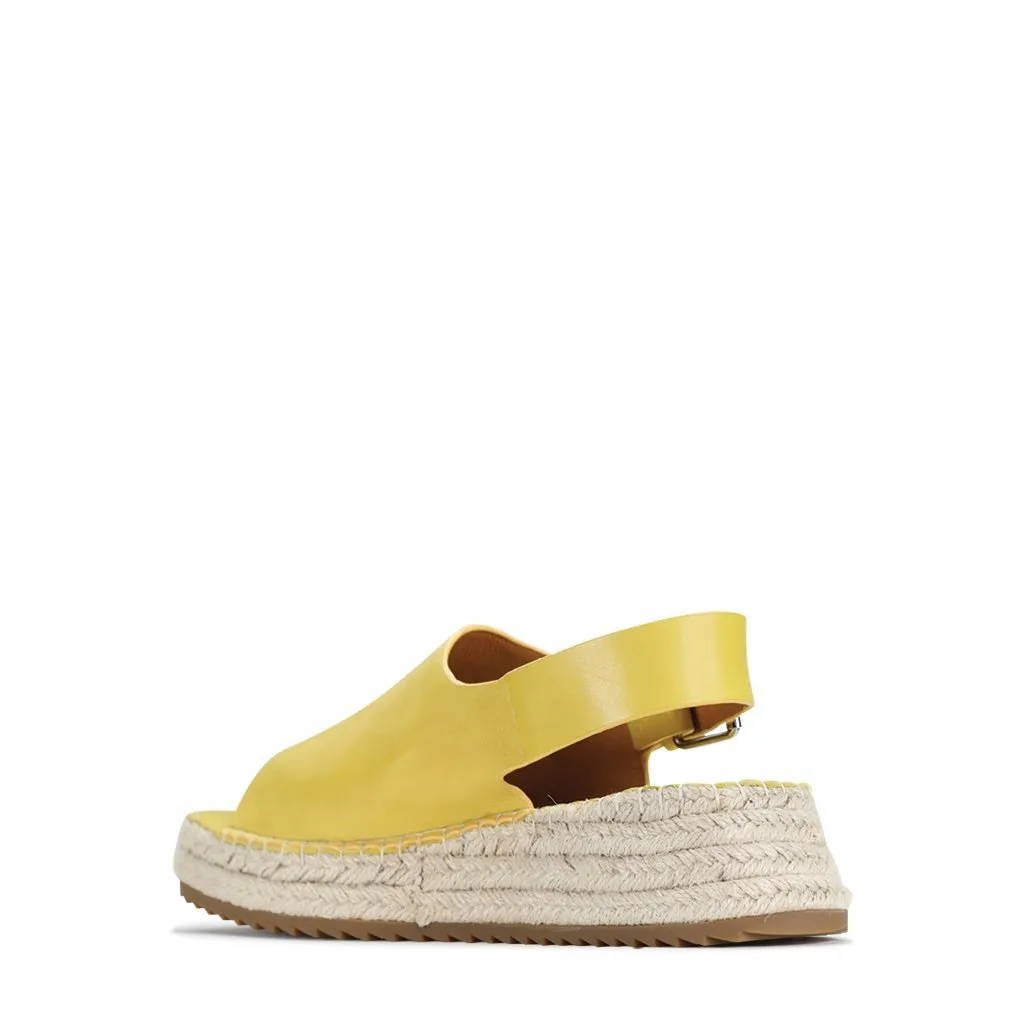 LAROS ESPADRILLES LEATHER SANDAL