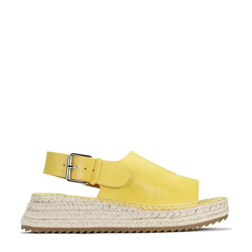 LAROS ESPADRILLES LEATHER SANDAL