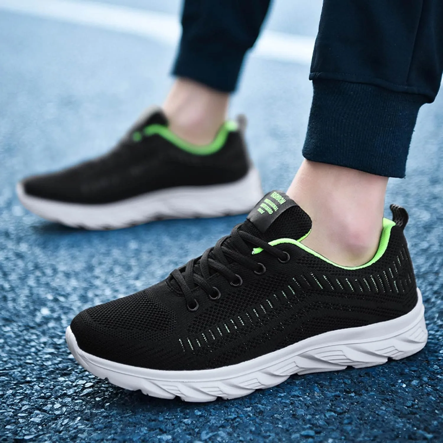 Men's Non Slip Barefoot Minimalist Shoes Hiking Footwear Barefoot Shoe Comfortable & Light-Weight Stretch Shoes
