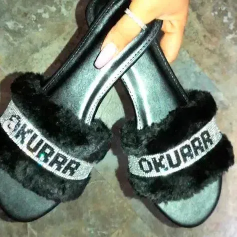 New Women Sandals Crystal Flat Heel Rhinestone Flip Flops