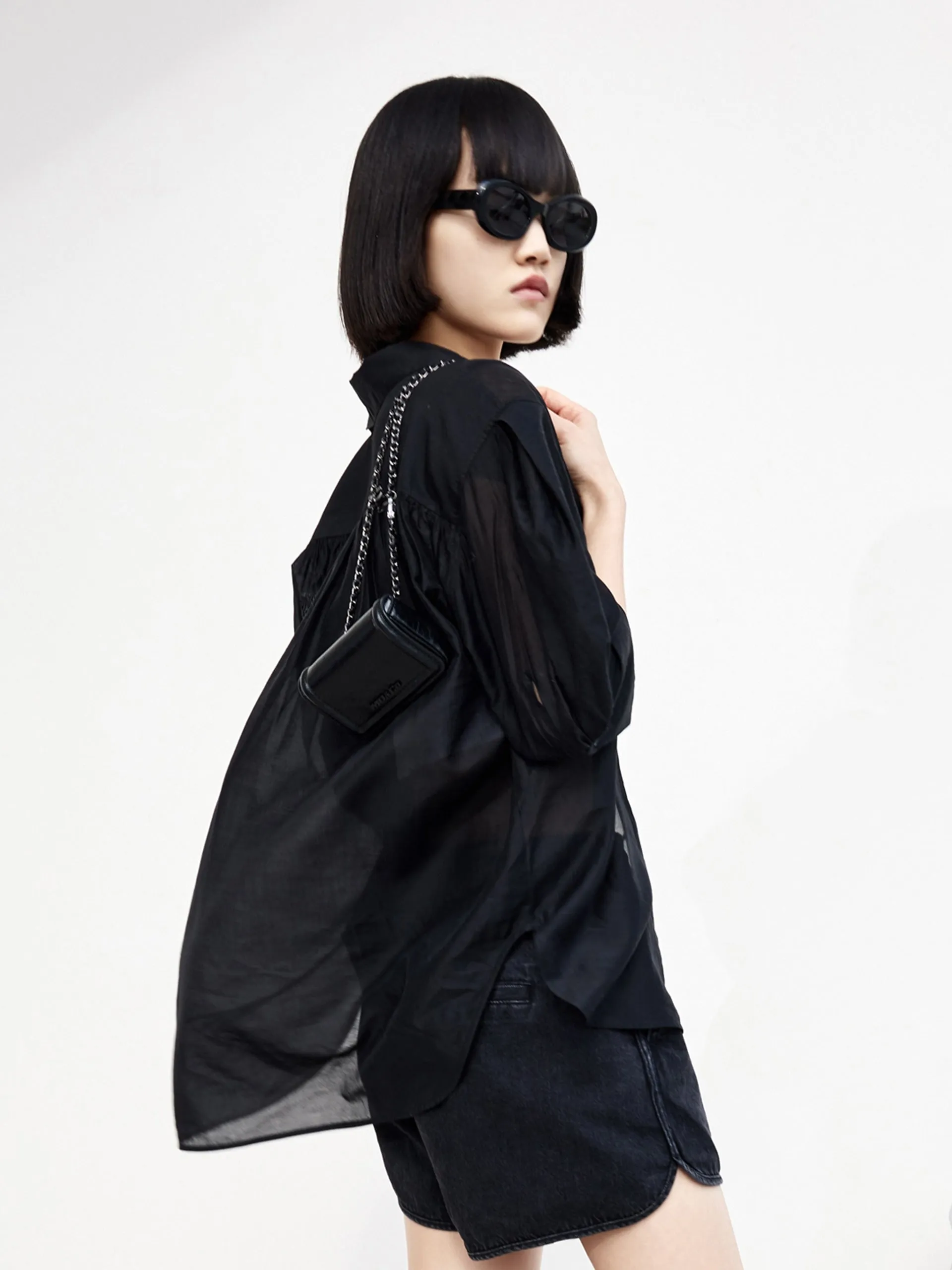 Puff Sleeve Pocket Shirt
