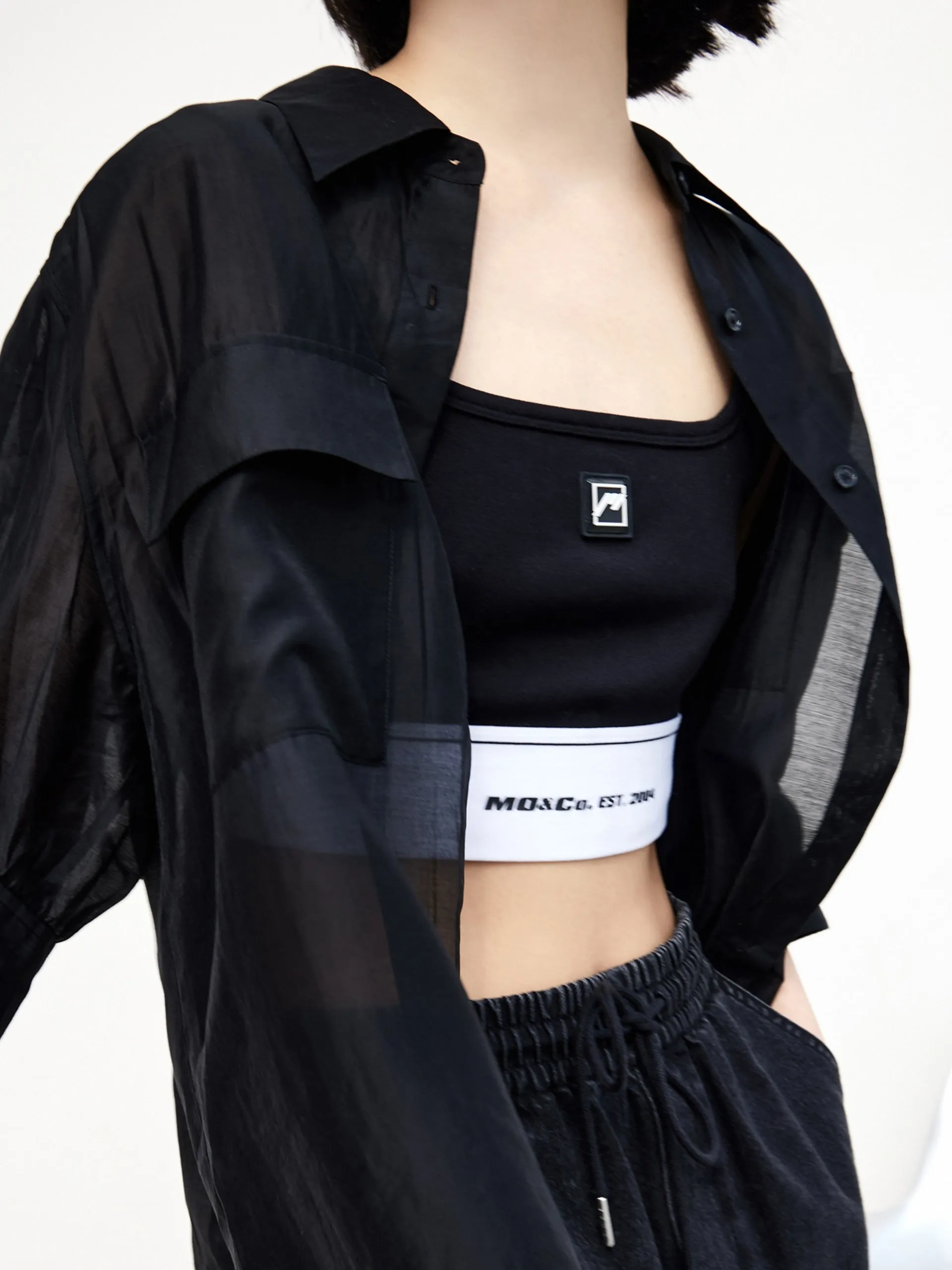 Puff Sleeve Pocket Shirt