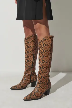 Rachel Comey- Laraha Boot: Brown Snake