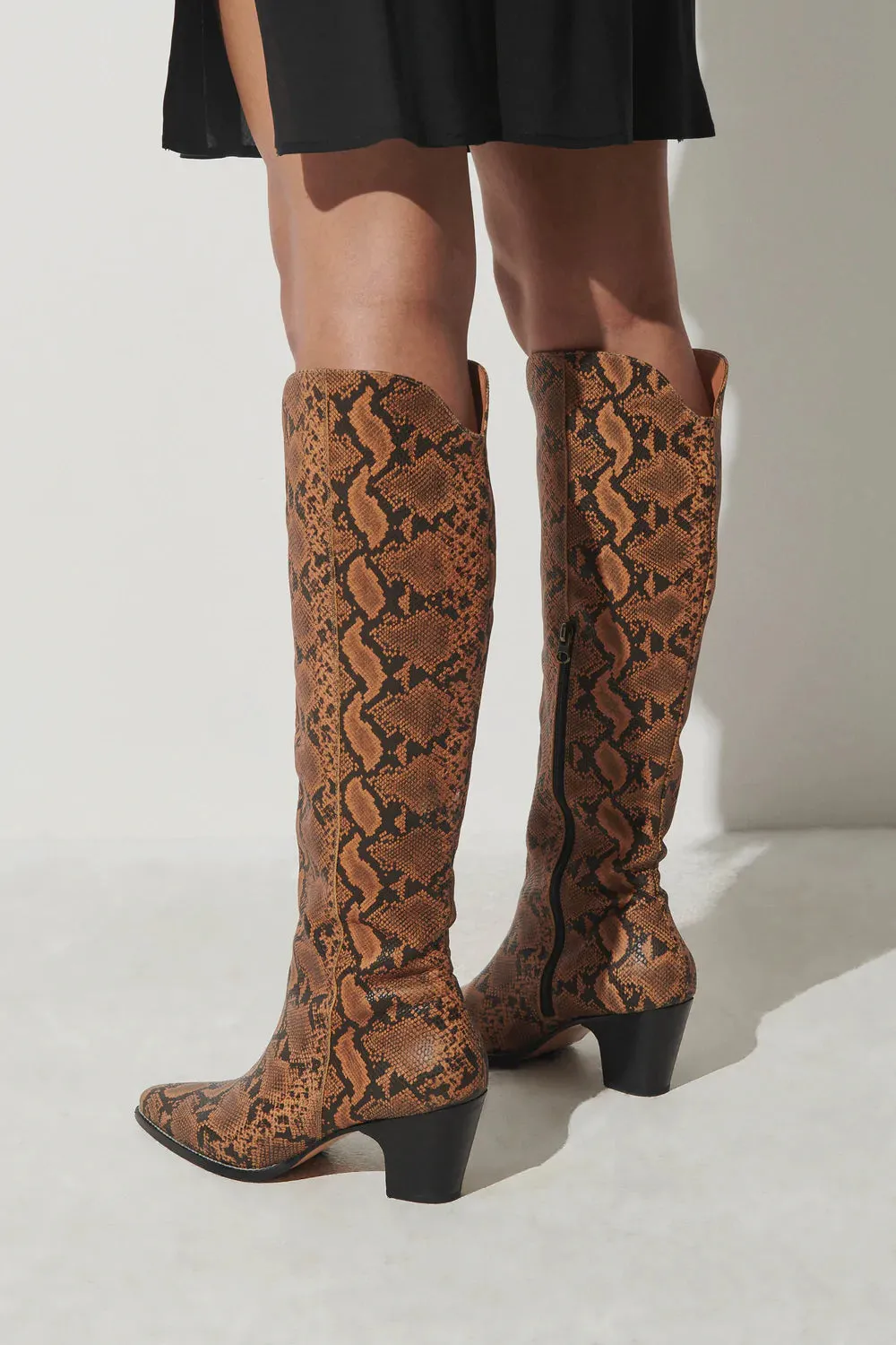 Rachel Comey- Laraha Boot: Brown Snake