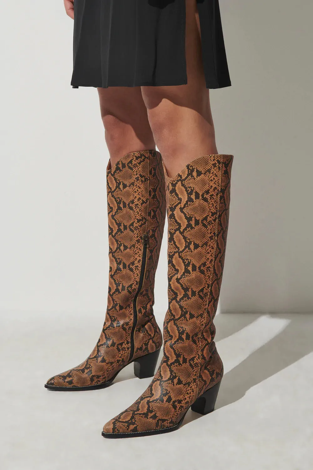 Rachel Comey- Laraha Boot: Brown Snake