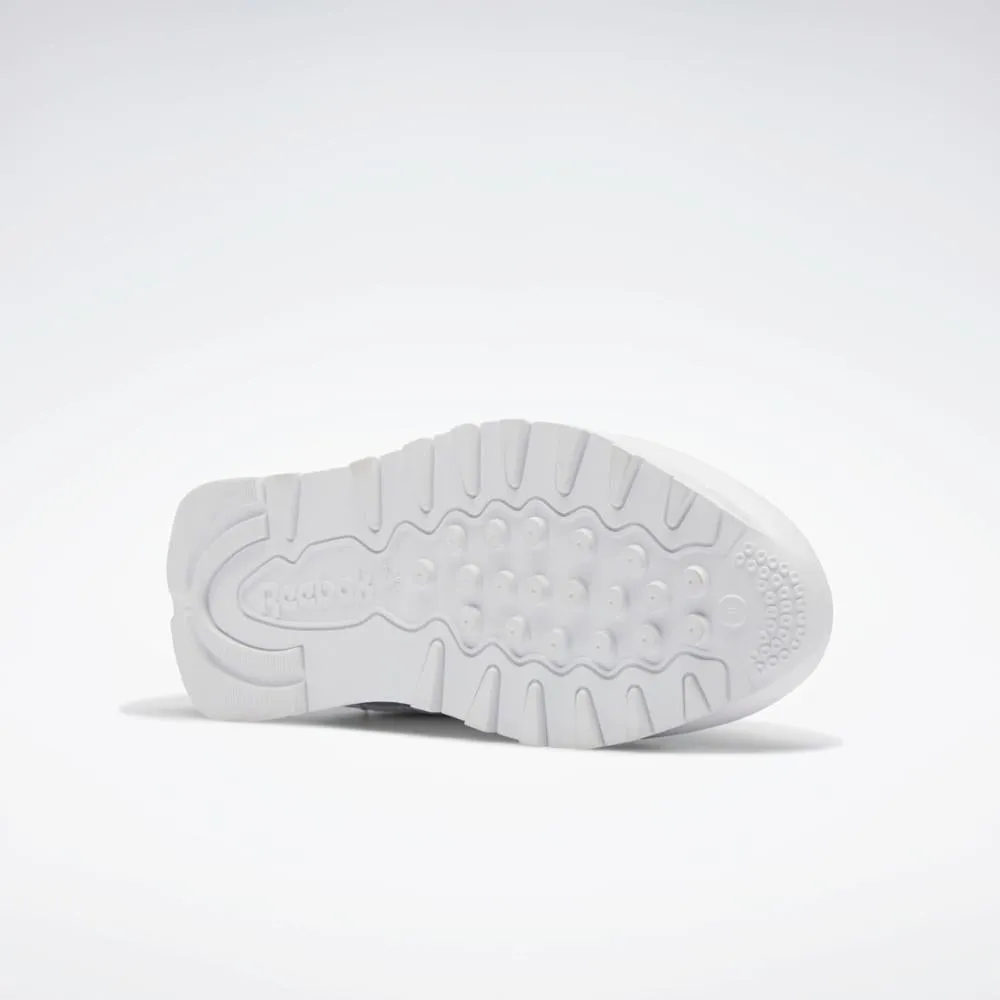 Reebok Footwear Kids Classic Leather Shoes - Grade School FTWWHT/FTWWHT/FTWWHT