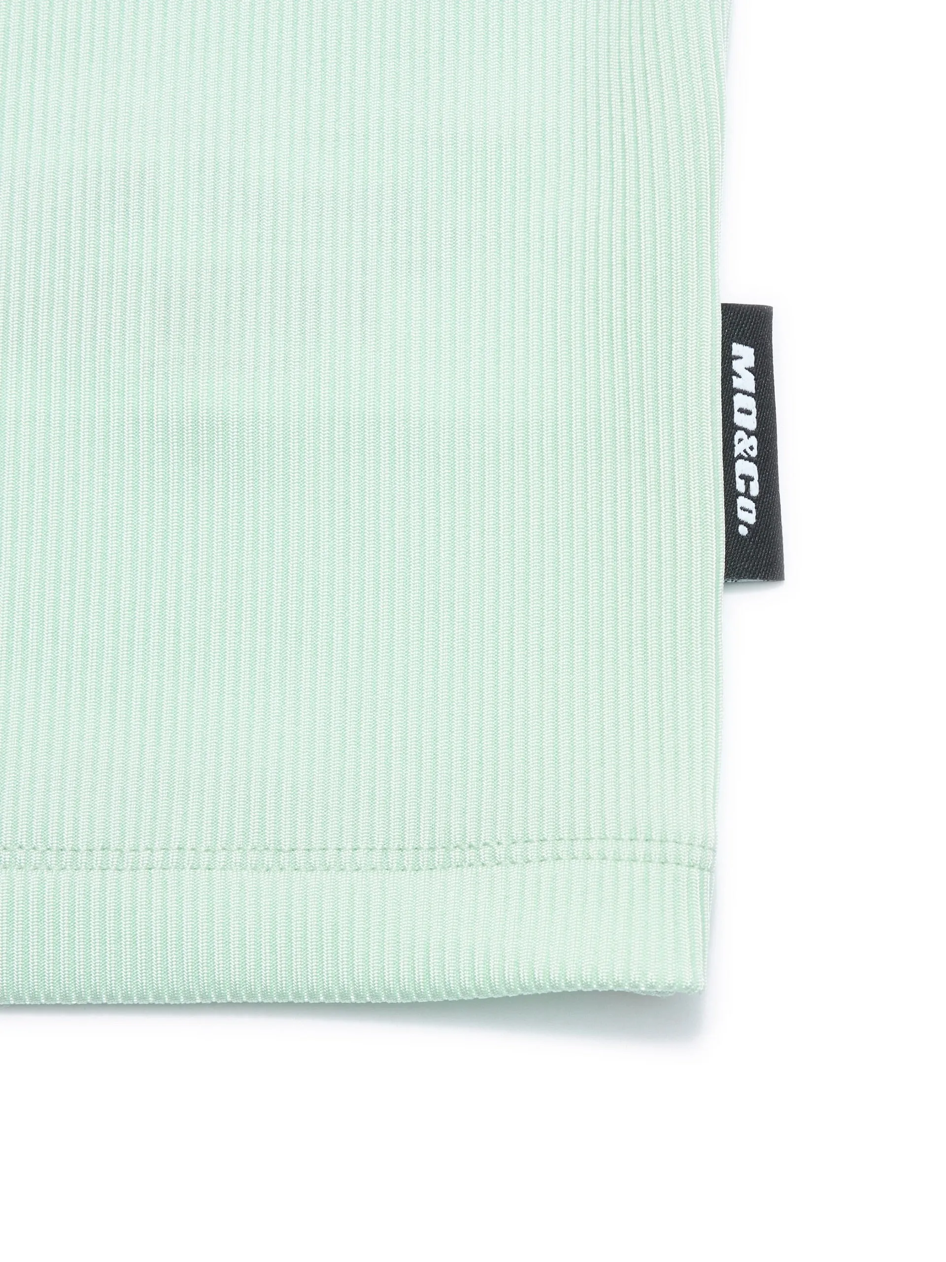 Ribbed Textured Slim Fit T-shirt