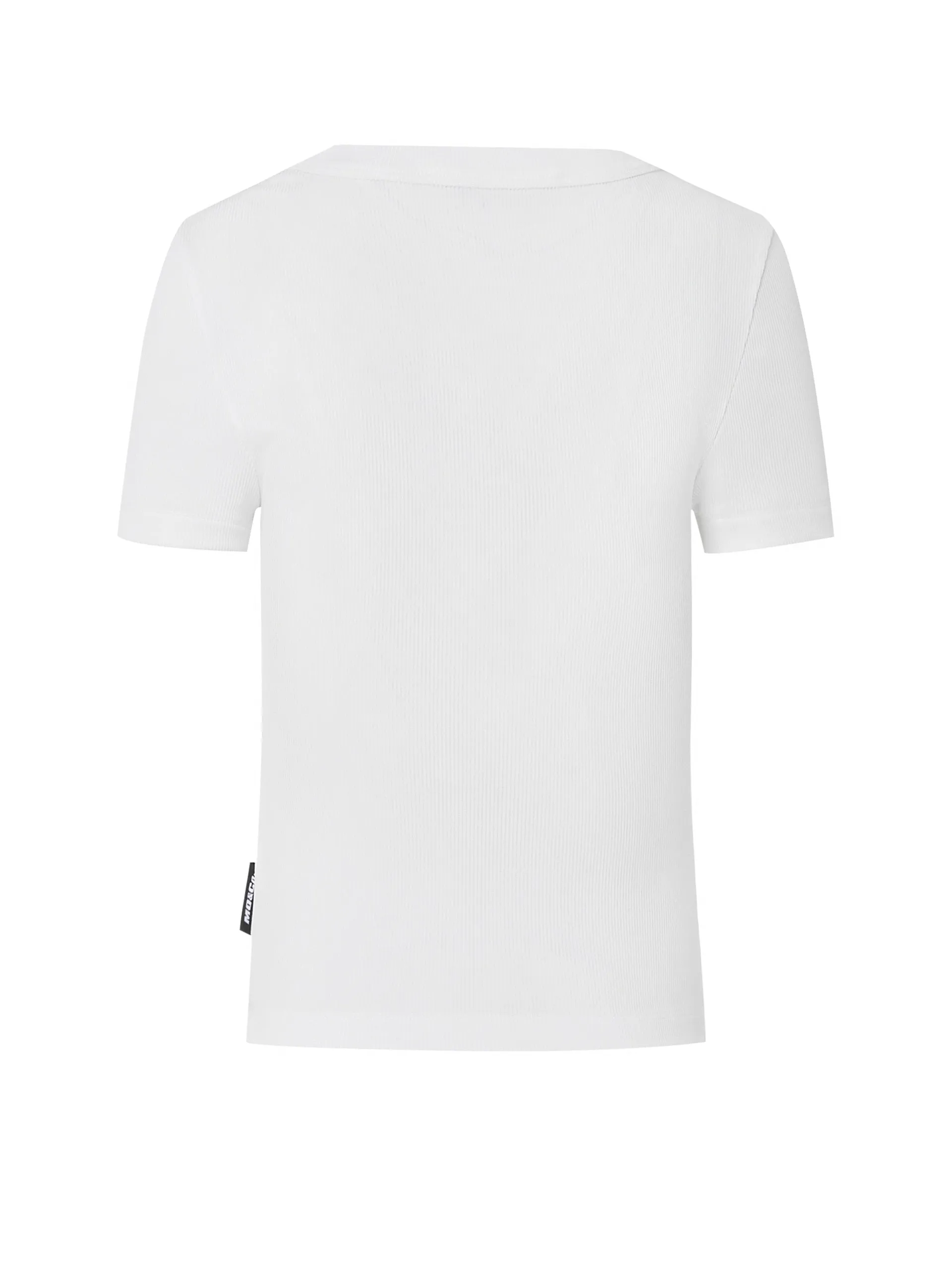 Ribbed Textured Slim Fit T-shirt