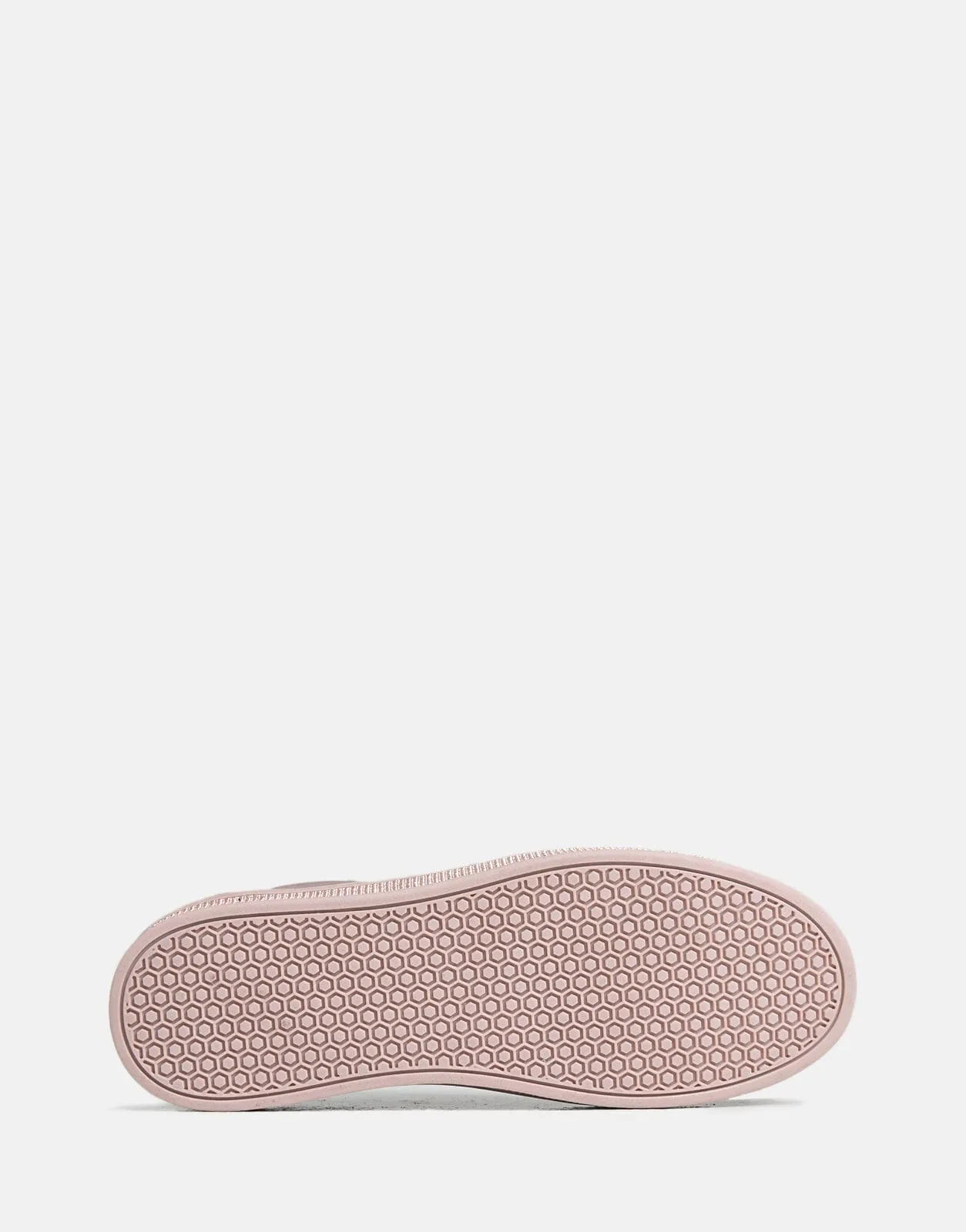Sissy Boy Diamante Outsole Satin Pink Sneaker