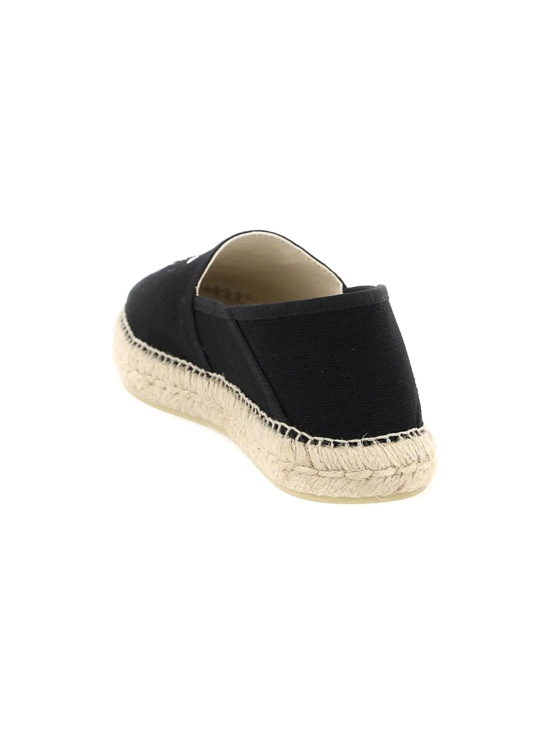 Tiger Embroidered Canvas Espadrilles