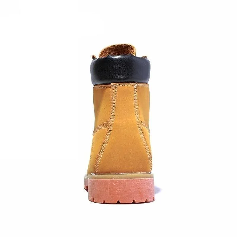 West Louis High Ankle Leather NYC Style Boots