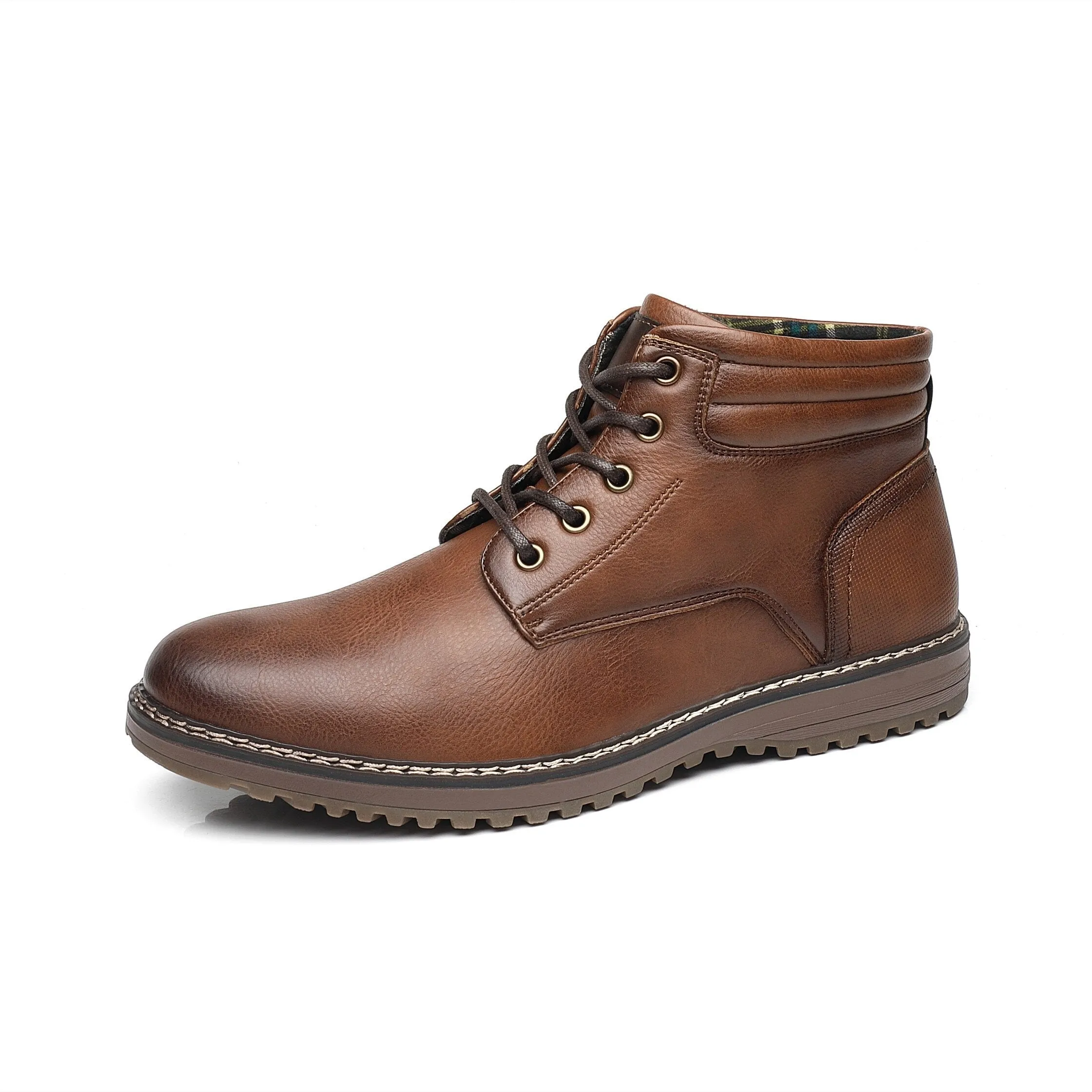 West Louis Luxury Handmade Leather Office Ankle Boots